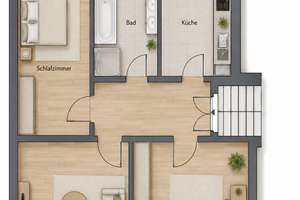 Großartige 3-Zimmerwohnung in Leutzsch mit Garten! – 4179 Leutzsch, Leipzig – Vorschaubild 11