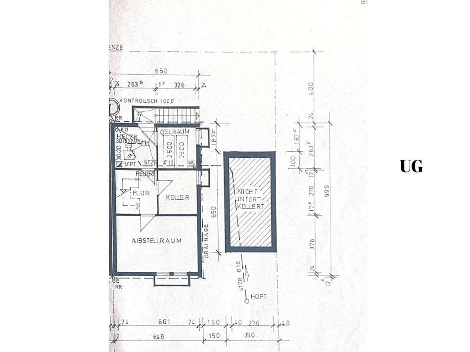 Grundriss UG
