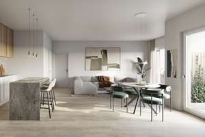 Repräsentative 3-Zimmer-Dachgeschosswohnung: Licht, Struktur und Freiheit – Leopoldstraße 202a, 80804 Neufreimann, München – Vorschaubild 2
