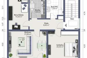 Großzügige und helle 3-Zimmer-Wohnung 
mit Sonnenbalkon in Köln-Eil – Die vollständige Adresse der Immobilie erhältst du vom Anbieter., 51145 Eil, Köln – Vorschaubild 25