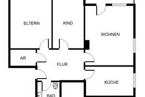 3-Zimmer-Wohnung in Gelsenkirchen Hassel