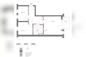 Tauschwohnung: Wohnung 89.qm 3 Zimmer – Dessinstraße 1, 13507 Tegel, Berlin – Vorschaubild 2