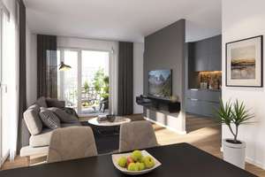 Geräumige 3-Zimmer-Wohnung mit West-Ausrichtung – Die vollständige Adresse der Immobilie erhältst du vom Anbieter., 81249 Lochhausen, München – Vorschaubild 3