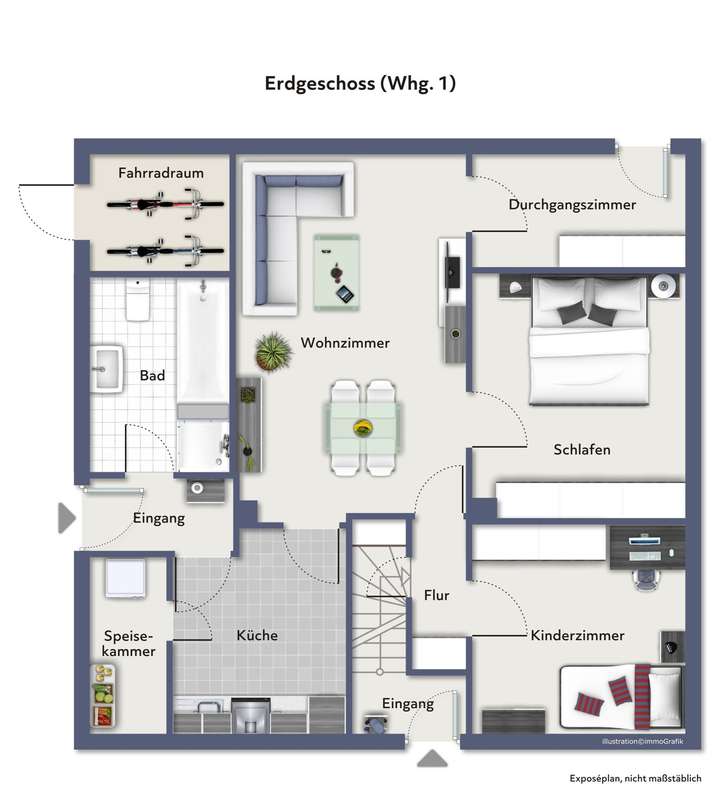 Grundriss Erdgeschoss