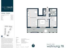 Praktisch geschnittene 3-Zimmer-Wohnung mit großzügigem Balkon – Die vollständige Adresse der Immobilie erhältst du vom Anbieter., 81249 Lochhausen, München – Vorschaubild 14
