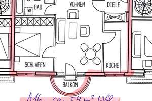 Helle 2-Zimmer Wohnung mit Balkon mit unvergleichbarem Fernblick im 4. OG – Forststraße 18A, 8261 Schöneck/Vogtland – Vorschaubild 2