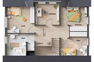 Familienhaus mit Freiraum – komfortabel und idyllisch – Die vollständige Adresse der Immobilie erhältst du vom Anbieter., 75334 Straubenhardt – Vorschaubild 8