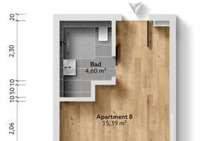 Neubau: Mikroapartments in KFW 55-Standard (A+) | Ap. 8 – Die vollständige Adresse der Immobilie erhältst du vom Anbieter., 81247 Obermenzing, München – Vorschaubild 8