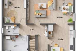 Das Haus für alle Lebensphasen – einfach flexibel – Die vollständige Adresse der Immobilie erhältst du vom Anbieter., 76549 Hügelsheim – Vorschaubild 8