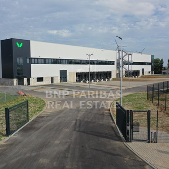 Logistikneubau an der A9