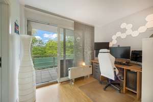 Am Florapark Düsseldorf: Lichtdurchflutete 2 Zimmer Wohnung mit Balkon und Blick ins Grüne – Die vollständige Adresse der Immobilie erhältst du vom Anbieter., 40217 Unterbilk, Düsseldorf – Vorschaubild 4