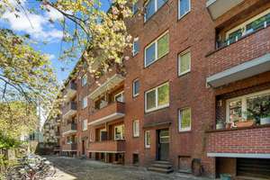 Reserviert: Rarität im Gängeviertel: Helle 2-Zimmer-Altbauwohnung mit Westbalkon zum grünen Innenhof – Die vollständige Adresse der Immobilie erhältst du vom Anbieter., 20355 Neustadt, Hamburg – Vorschaubild 10