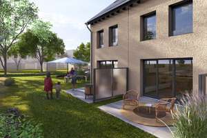 Reihenhaus im KfW-40 NH Standard ca. 120 m² Wohnfläche – hochwertiges Neubauprojekt in Schorndorf – Die vollständige Adresse der Immobilie erhältst du vom Anbieter., 73614 Schorndorf – Vorschaubild 1