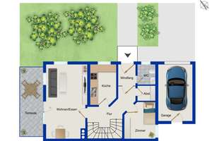 Gepflegte Doppelhaushälfte mit Garten und Einzelgarage in Ingolstadt-Etting – Die vollständige Adresse der Immobilie erhältst du vom Anbieter., 85055 Etting, Ingolstadt – Vorschaubild 17