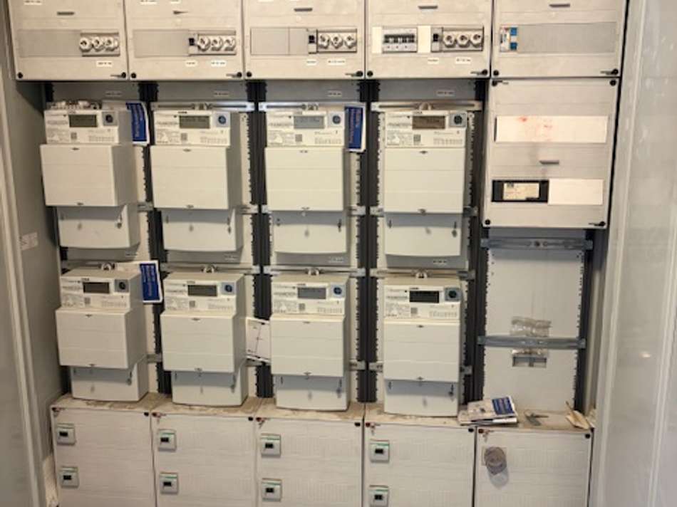 Blick in den Zählerschrank