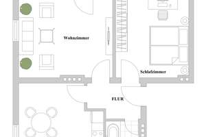 Lichtdurchflutete Wohnung mit Süd-West-Ausrichtung und Einbauküche in Oberkassel! – Die vollständige Adresse der Immobilie erhältst du vom Anbieter., 40545 Oberkassel, Düsseldorf – Vorschaubild 13