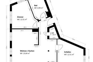 Hochmoderne 3Zi. - Wohnung in perfekter Lage in Augsburg – Die vollständige Adresse der Immobilie erhältst du vom Anbieter., 86152 Jakobervorstadt-Nord, Augsburg – Vorschaubild 13