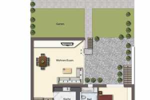 Atrium Bungalow mit Garage * Fernwärme * 2 Bäder – Köln – Vorschaubild 19