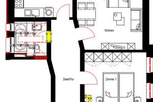 ** Traumhafte 3-Raum-Wohnung mit Balkon, EBK und Tageslichtbad// WE16** – 4177 Altlindenau, Leipzig – Vorschaubild 8
