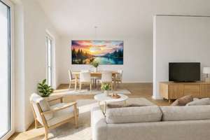 Neubau-Gebiet Hannover Kronsrode: Einbauküche, gr. Balkon, Fußbodenheizng, 2 Bäder ,Lift, TG, Keller – Kattenbrookstrift 74, 30539 Bemerode, Hannover – Vorschaubild 1