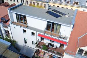Exklusive Penthouse-Maisonette mit hochwertiger Ausstattung mitten im Szeneviertel! – Die vollständige Adresse der Immobilie erhältst du vom Anbieter., 1099 Äußere Neustadt, Dresden – Vorschaubild 2
