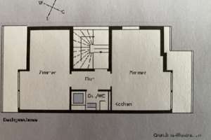 S-Ost: Sonnige, ruhig - am Waldrand gelegene - 2-Zimmer-Dachgeschosswohnung mit EBK in Stuttgart – Die vollständige Adresse der Immobilie erhältst du vom Anbieter., 70186 Gablenberg, Stuttgart – Vorschaubild 15