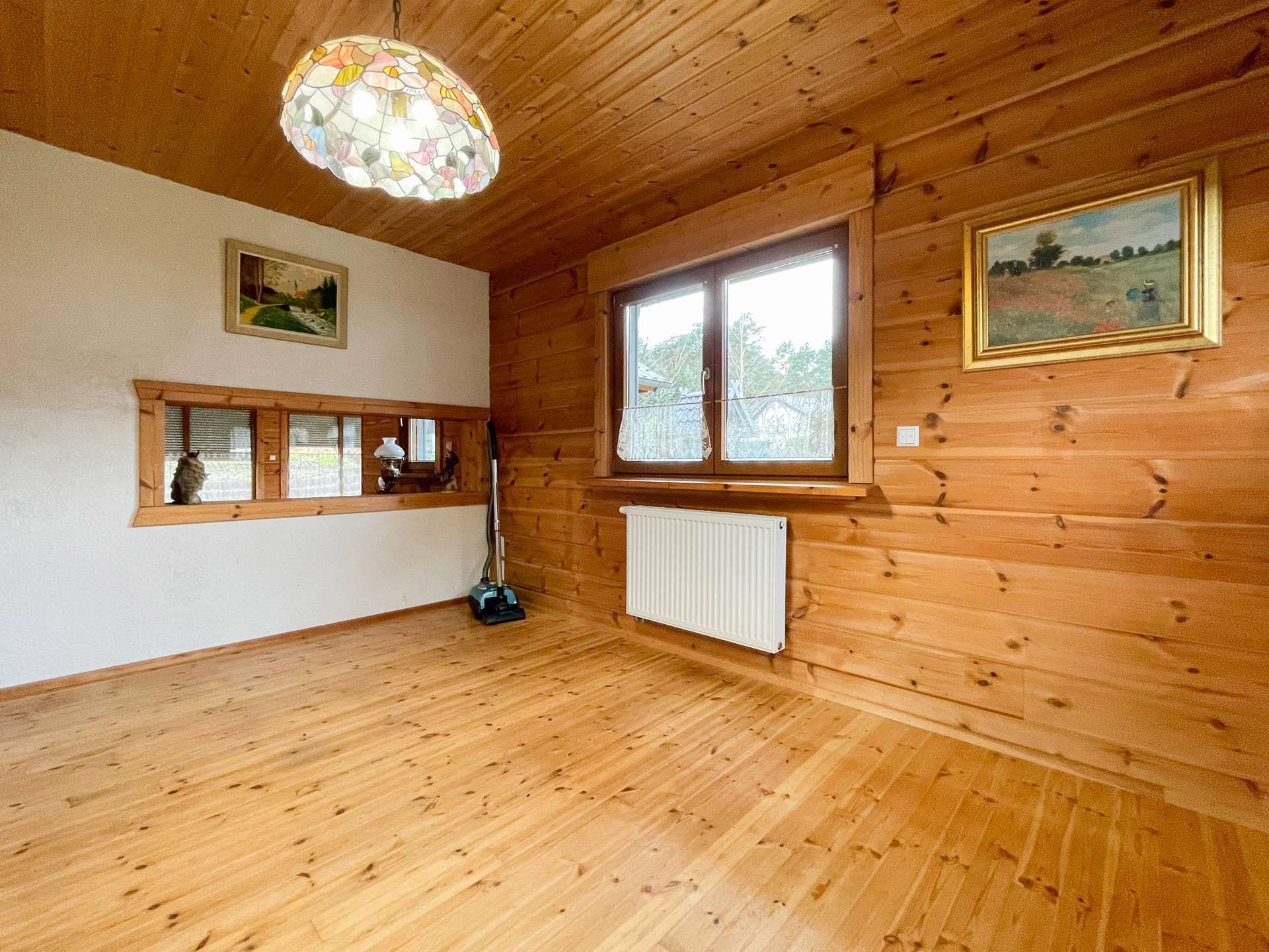 Immobilie in Crinitz - Großes Blockholzhaus mit schön gelegenem Grundstück in Crinitz - Bild 1