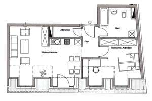 Geräumige 2 Zimmerwohnung im Zentrum Nordost! – Querstraße 21, 4103 Zentrum-Ost, Leipzig – Vorschaubild 2