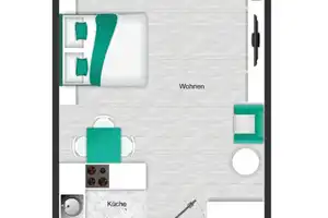 Helle und geräumige 1-Zimmer-Wohnung mit Balkon! (Wohnungsbeispiel) – Appenzellerstraße 125, 81475 München – Vorschaubild 14