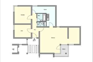 Schöne 4-Zimmer Wohnung am Zollberg mit Balkon – Achalmstr. 103, 73734 Zollberg, Esslingen am Neckar – Vorschaubild 12