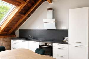 Möbliertes Designer Penthouse mit Sauna, Aufzug und Loggia – Simonsstraße 23, 42117 Elberfeld West, Wuppertal – Vorschaubild 15