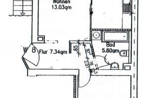 Vermietete gemütliche 2-Raum-Wohnung mit Balkon, offener Küche und Blick in den Innenhof – Die vollständige Adresse der Immobilie erhältst du vom Anbieter., 9112 Kaßberg, Chemnitz – Vorschaubild 7