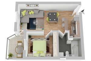 Helle 2-Zimmer-Wohnung in Stuttgart-Sommerrain – Die vollständige Adresse der Immobilie erhältst du vom Anbieter., 70374 Sommerrain, Stuttgart – Vorschaubild 14