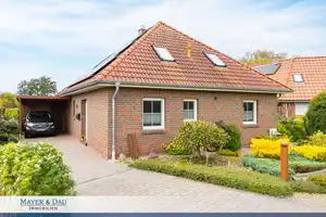 Dornum: Bungalow direkt am Deich in ruhiger Lage, Obj. 8172 – Aurich (Kreis) – Vorschaubild 1