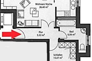 Hübsche Wohnung in ruhiger Lage von Leipzig-Engelsdorf! – Reichsbahnerstraße 13, 4319 Engelsdorf, Leipzig – Vorschaubild 8