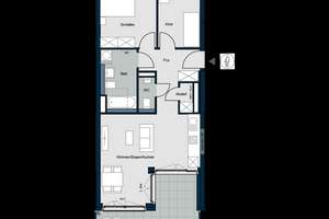 Sinnvoll aufgeteilte 3-Zimmer-Wohnung mit Terrasse – Die vollständige Adresse der Immobilie erhältst du vom Anbieter., 81249 Lochhausen, München – Vorschaubild 28