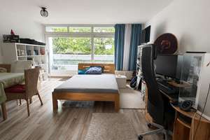 Vermietete 1-Zimmer-Wohnung mit Balkon & Grünblick direkt am Elbe Einkaufszentrum – Die vollständige Adresse der Immobilie erhältst du vom Anbieter., 32260 Osdorf, Hamburg – Vorschaubild 1