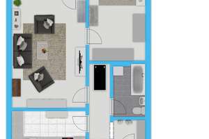 Ostseenah investieren– Vermietete Dachgeschosswohnung mit Balkon – Die vollständige Adresse der Immobilie erhältst du vom Anbieter., 23738 Lensahn – Vorschaubild 9