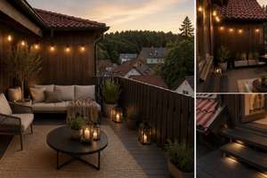 Co-Living - Boutique-WG mit Dachterrasse, Wohnlounge & Design-Zimmern
