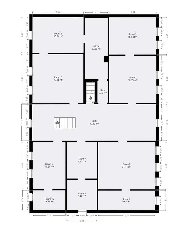 Grundrisse Skizze OG