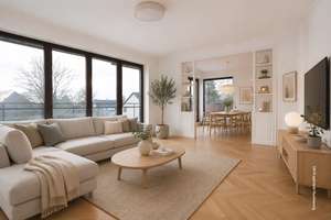 Großzügig wohnen zu zweit – 111 m² Endetage mit sonnigen Räumen, Dachterrasse mit Freiblick sowie TG – Die vollständige Adresse der Immobilie erhältst du vom Anbieter., 22359 Volksdorf, Hamburg – Vorschaubild 3