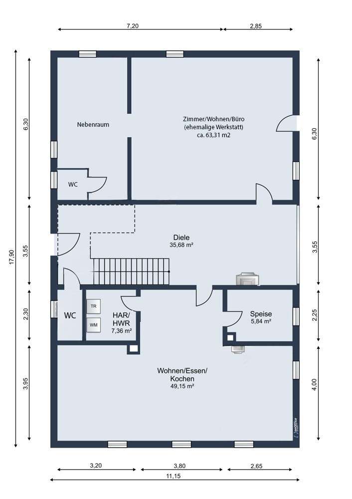 Grundriss EG