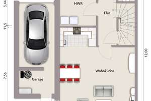 Neubau Doppelhaus-Hälfte  nach KfW 40 Standard – Die vollständige Adresse der Immobilie erhältst du vom Anbieter., 26871 Papenburg – Vorschaubild 8
