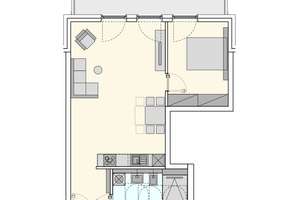 *WBS erforderlich* 2-Zimmer Neubauwohnung in MG – Oststraße 107, 41065 Hardterbroich-Pesch, Mönchengladbach – Vorschaubild 6