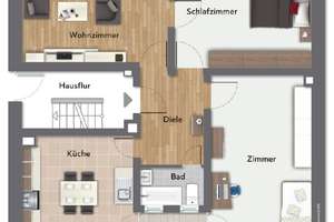 Dreifamilienhaus mit Garten in beliebter Lage von Daxlanden! – Die vollständige Adresse der Immobilie erhältst du vom Anbieter., 76189 Daxlanden, Karlsruhe – Vorschaubild 3