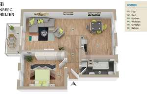 Kapitalanlage oder neues Zuhause – 2-Zimmer-Wohnung im Woogsviertel in Darmstadt – Die vollständige Adresse der Immobilie erhältst du vom Anbieter., 64287 Darmstadt-Ost, Darmstadt – Vorschaubild 14
