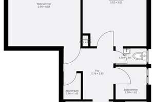 Erstbezug nach Sanierung: Ruhig gelegene, helle 2-Zimmer-Wohnung mit Loggia – sofort verfügbar – Zeppelinstraße 59, 52068 Trierer Straße, Aachen – Vorschaubild 17
