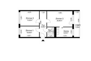 3 Zimmer Wohnung mit Balkon – Golliner Straße 46, 12689 Berlin – Vorschaubild 15