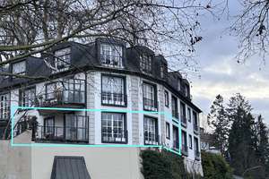 Mit Rheinblick: Hochklassige 3-Zimmer-Wohnung inkl. Terrasse & Stellplatz in Köln-Marienburg – An der Alteburger Mühle 16, 50968 Marienburg, Köln – Vorschaubild 2