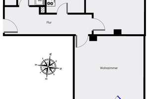 Wohnen in der Sebaldussiedlung - 2 Zimmer-Wohnung mit Balkon und Einbauküche! – Stettiner Str. 2, 91058 Sebaldus, Erlangen – Vorschaubild 13